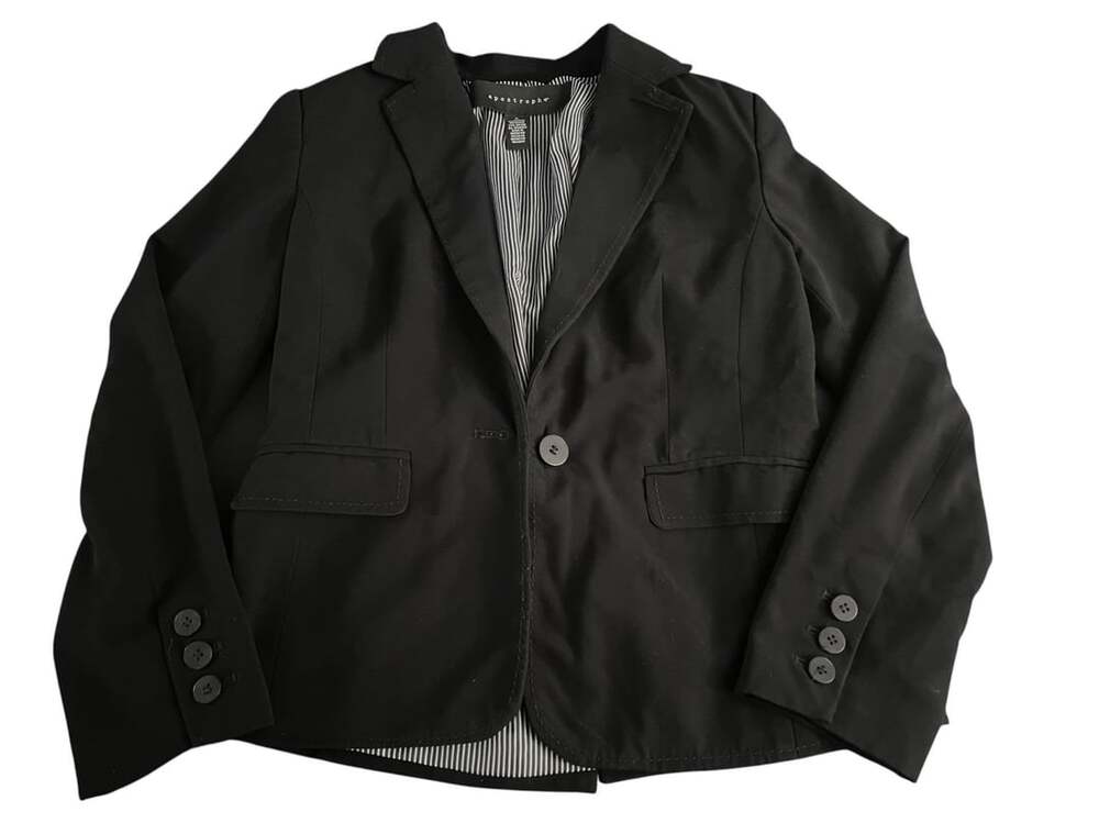 Apostrophe Blazer Size 4 Black